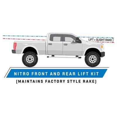 Nitro 2.5 Inch Leveling Lift Kit - 63156K - Pro Comp